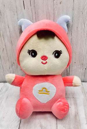 عروسک خرگوش نوزاد( رنگ: قرمز)