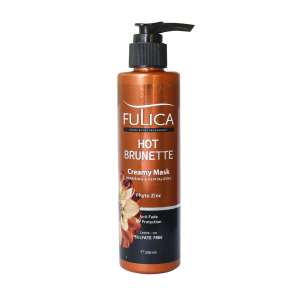 کرم تقویت کننده و ترمیم کننده و مغذی موهای رنگ شده فولیکا FULICA مناسب انواع موهای قهوه ای 200 گرمی