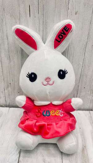 عروسک خرگوش sweet (رنگ : قرمز)