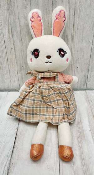 عروسک خرگوش دختر( رنگ: کرم)