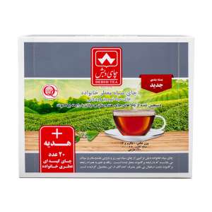 چای سیاه عطری خانواده چای دبش - 500 گرم و چای کیسه ای عطری بسته 20 عددی