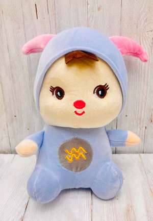 عروسک خرگوش نوزاد ( رنگ: بنفش)